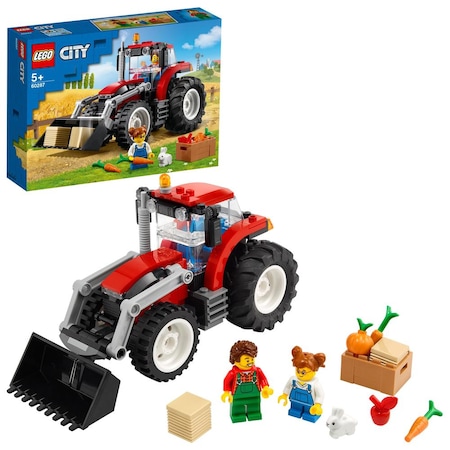 LEGO® City Traktör 60287 5+ Yaratıcı Oyuncak Yapım Seti - 148 Parça