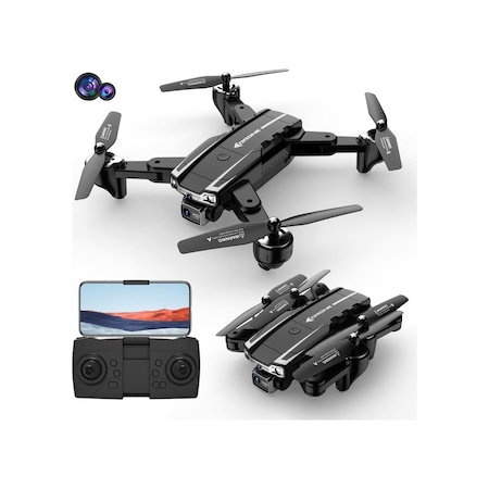 A5s Gps Drone Professional Hd Çift Kamera Engel Kaçınma Katlanabilir Quadcopter