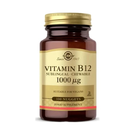 Solgar Vitamin B12 1000 Mcg 100 Dil Altı Tablet