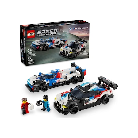 LEGO® Speed Champions 76922 BMW M4 GT3 ve BMW M Hybrid V8 Yarış Arabaları 676 Parça