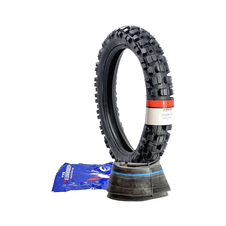 Ralco Tyres 120/80-18 460-18 Tt İç Lastikli Tip Enduro Lastiği +iç Lastik Takım