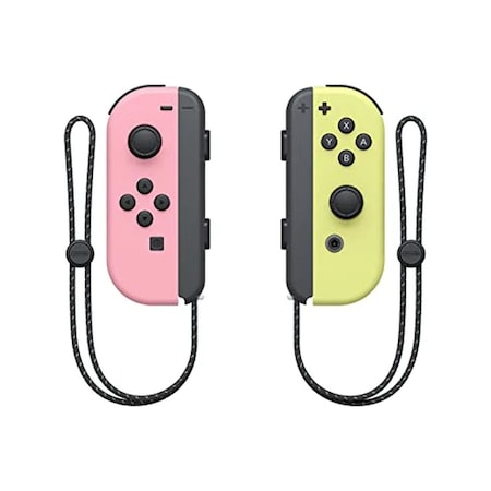 Nintendo Switch Pastel Pembe - Sarı Joy-con Controller İthalatçı