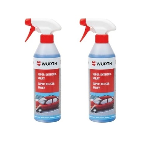 Würth Süper Buz Çözücü Sprey 2 x 500 ML