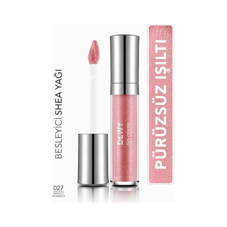 Flormar Dewy Lip Glaze Dudak Parlatıcısı 027 Perfect Moments