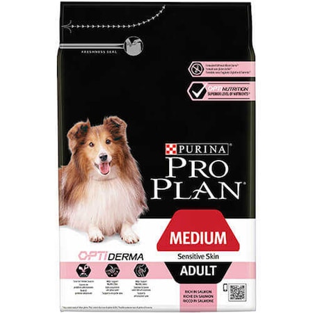 Purina Pro Plan Medium Adult Somonlu Hassas Yetişkin Köpek Maması 14 KG