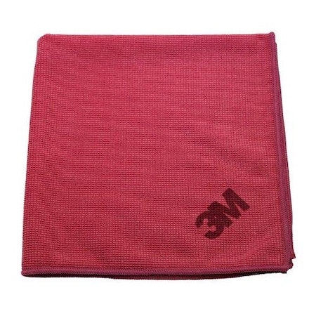 3M SB2012 Mikrofiber Temizlik Bezi Kırmızı
