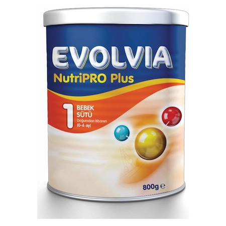 Evolvia Nutripro Plus 1 Bebek Sütü 0 - 6 Ay 800 G