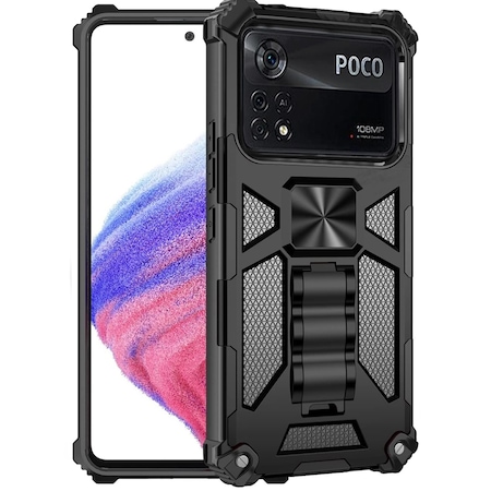 Xiaomi Poco X4 Pro 5G Kılıf + 9H Nano Cam 360 Derece Tam Koruma