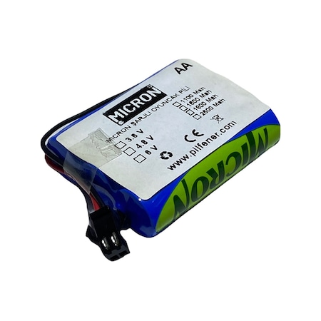 Micron 3.6v 2500mah Aa Uzaktan Kumandalı Şarjlı Araba Pili (Batarya)