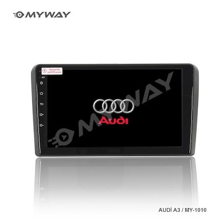 Audi A3 Multimedya Ekran Navigasyon Oto Teyp Android 10-2Gb Ram