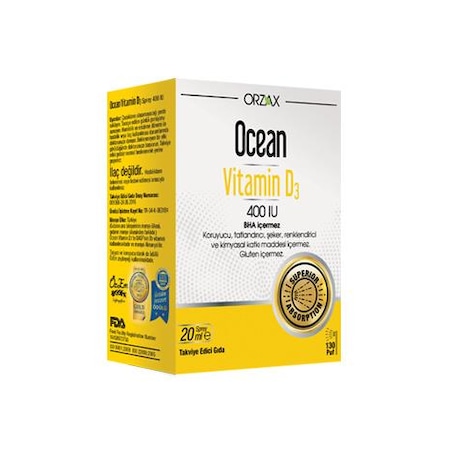 Ocean Vitamin D3 400 IU Sprey 20 ML