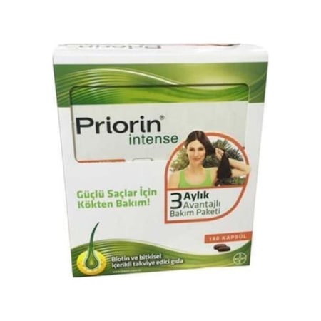 Priorin Intense Avantajlı Paket 120 + 60 Kapsül