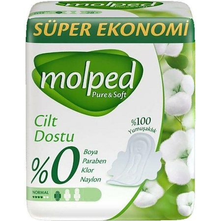 Molped Pure Soft Süper Ekonomi Normal 24'lü