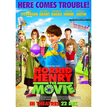 Horrid Henry The Movie - Felaket Henry 3D + 2D Blu-Ray