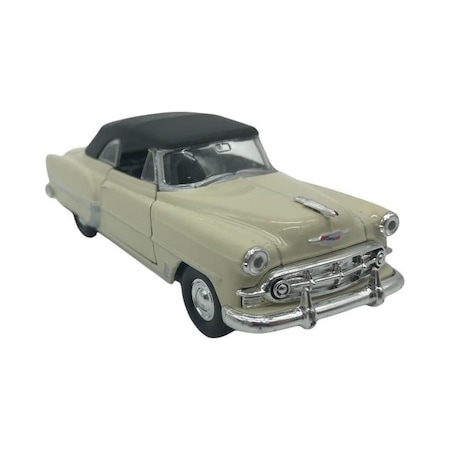 Farbu Oyuncak 1:38 Metal Çek Bırak Araba 1953 Chevrolet Bel Air 42367h-d Krem
