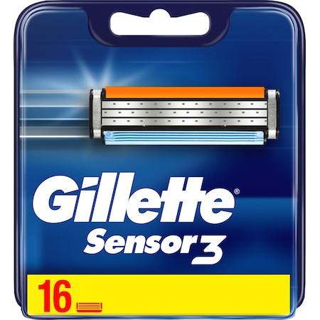 Gillette Sensor3 Yedek Tıraş Bıçağı 16'lı