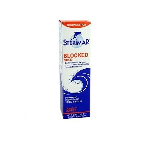 Sterimar Blocked Nose Tıkalı Burun Spreyi 100 Ml