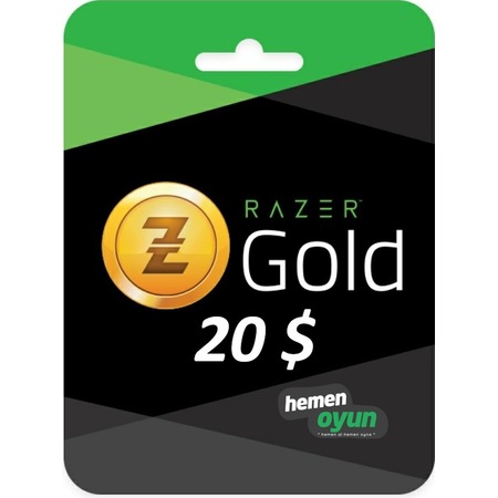 Hemenoyun Razer Gold 20 Usd Dolar