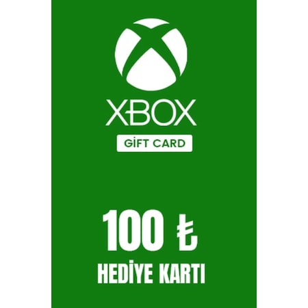 Xbox Live Hediye Kartı 100 Tl