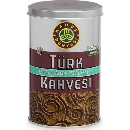 Kahve Dünyası Orta Kavrulmuş Türk Kahvesi 12 x 250 G