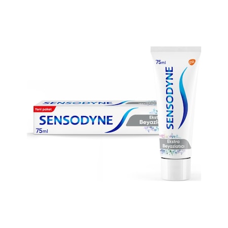 Sensodyne Ekstra Beyazlatıcı Diş Macunu 75 ML