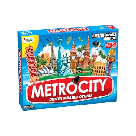 Zeno Toys Metrocity Dünya Emlak Ticareti Oyunu