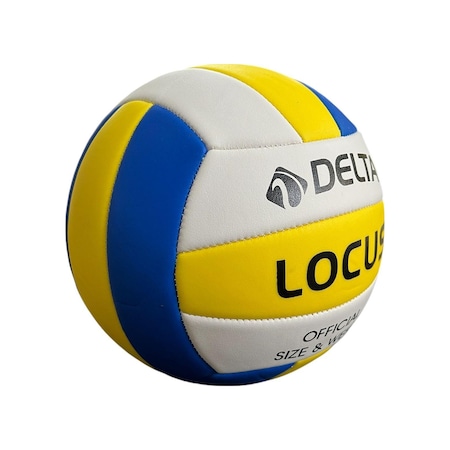 Delta Locus Voleybol Topu Beyaz - Mavi - Sarı