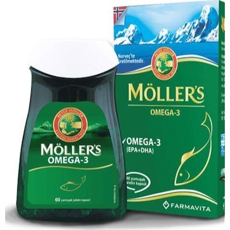 Möllers Omega 3 60 Kapsül