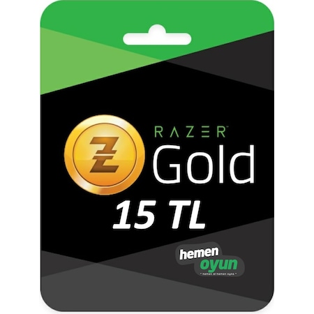 15 TL Razer Gold 15 TL Razer Gold E-Pin