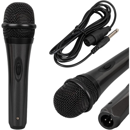 Magicvoice Mv-21632 Dinamik Professional Kablolu El Mikrofonu 6.3mm Jack Girişli Yüksek Ses Netliği