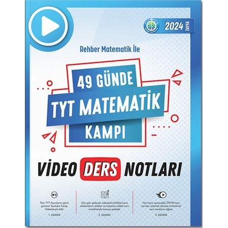 Rehber Matematik 49 Günde Tyt Matematik Kampı Video Ders Notları