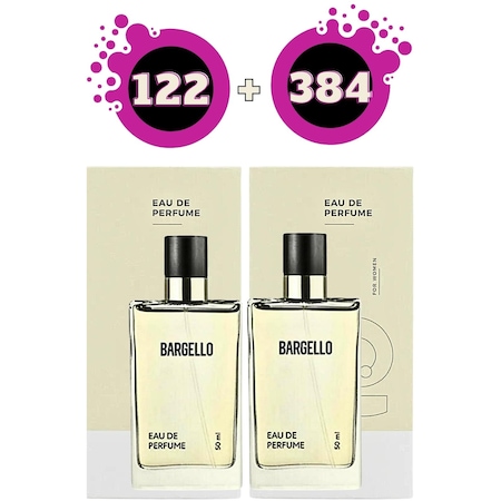 Bargello 384 Kadın Parfüm EDP 50 ML + 122 Kadın Parfüm EDP 50 ML
