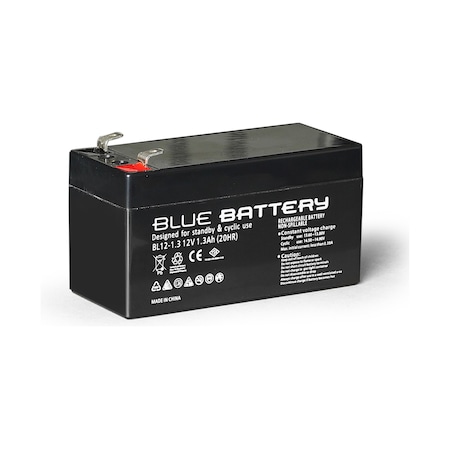 Blue Battery 12 Volt 1.3 Amper Bakımsız Kuru Akü Ups Aküsü