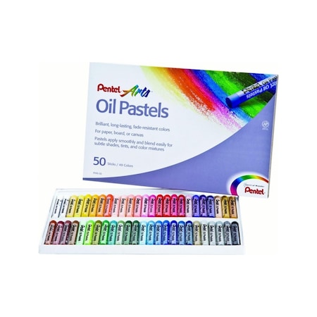 Pentel Pastel Boya 50 Renk