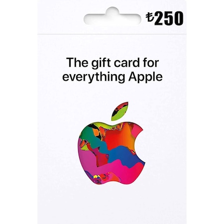 250 Tl Apple Store Itunes Hediye Kartı (448108720)