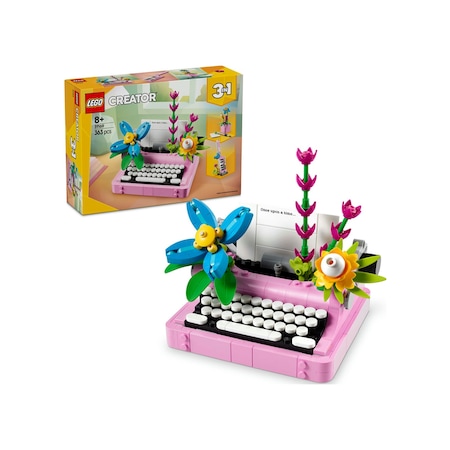 LEGO® Creator 3’ü 1 Arada Çiçekli Daktilo 31169