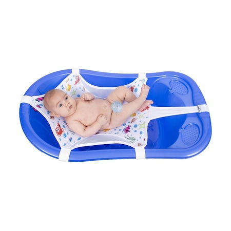 Sevi Bebe SEV-693 Desenli Havlu Bebek Banyo Filesi Beyaz