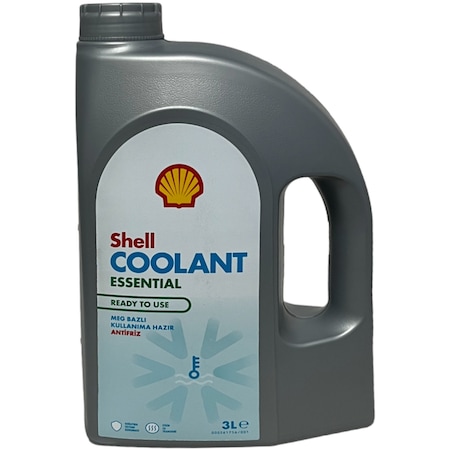 Shell Coolant Essential 4 Mevsimlik Mavi Antifriz 3 Litre