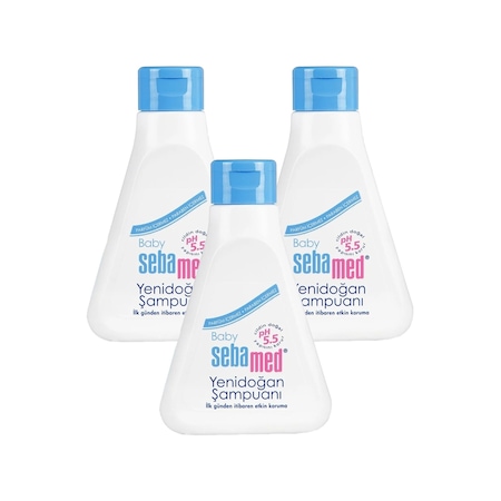 Sebamed Bebe Yenidoğan Şampuanı 250 ml x 3 Adet