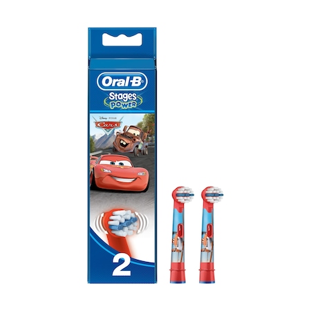 Oral-B Stages Power Cars Diş Fırçası Yedek Başlığı 2'li