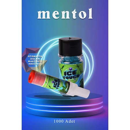 Mentol Türkiye Ice Touch Mentol Topu 1000 Adet