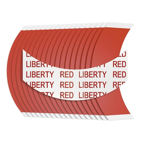 Sunshine Tape Liberty Red Protez Saç Bandı CC 2 CM x 7.5 CM 36'lı