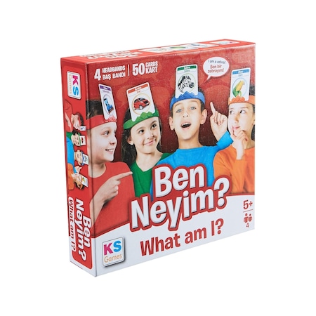 KS Games Kids What Am I (Ben Neyim) Kutu Oyunu