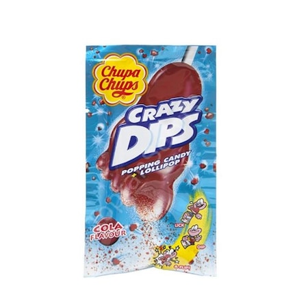Chupa Chups Crazy Dips Patlayan Kolalı Şeker 24 x 16 G