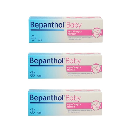 Bepanthol Baby Pişik Önleyici Merhem 3 x 30 G