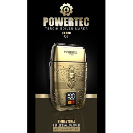 Powertec TR-950 Günlük Sakal Tıraş Makinesi