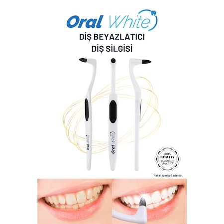 Oral White Beyazlatıcı Diş Silgisi