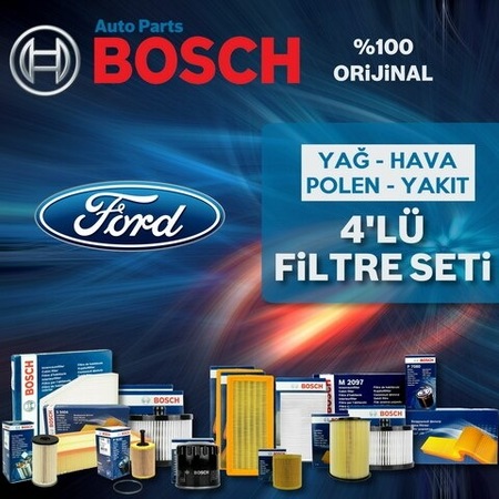 Ford Transit Connect 1.8 Tdcı Bosch Filtre Bakım Seti 2002-2013 (495301683)