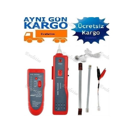 Kablo Bulucu Tester Network 5061p Bili Bili Rj11 Rj45 Test Set Ci