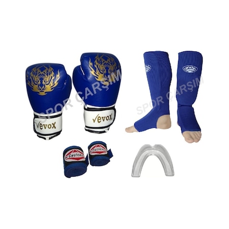 Spor_Carsim Evox Boks-Kickboks Eldiveni,Kaval Koruyucu,Bandaj,Dişlik Seti (234229657)